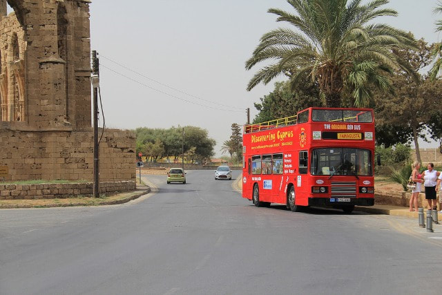 Open Top Red Bus Tour to Famagusta