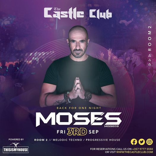 Ayia napa club event Moses at castle Club