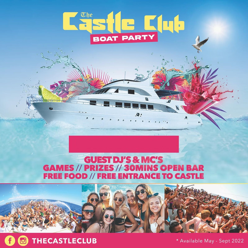 Castle Club Boat party Ayia Napa