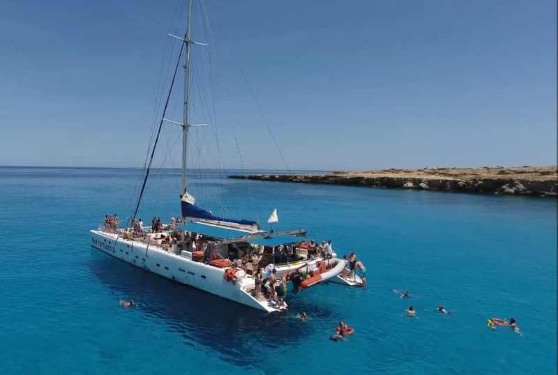 Chillout Catamaran Cruise from Ayia Napa and Protaras