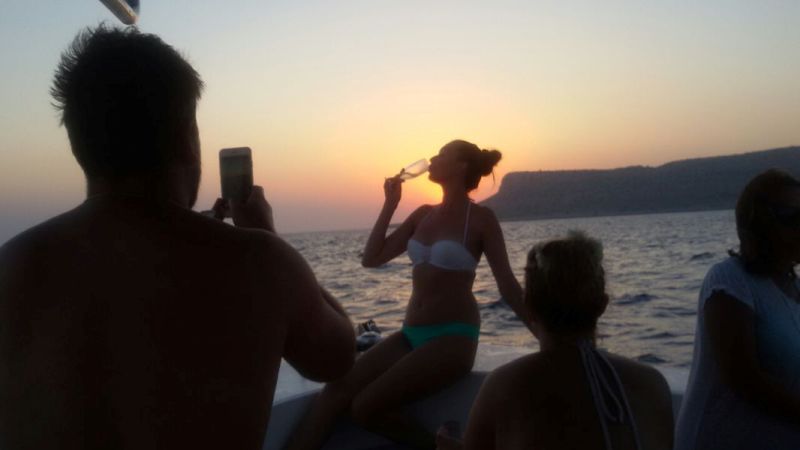Sunset Surf and Turf Combo Tour with Famagusta from Ayia Napa