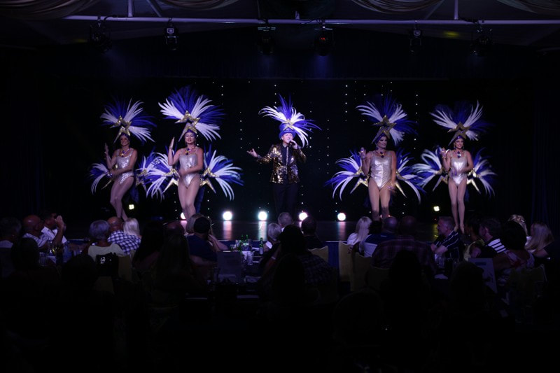 Stardust variety show from Ayia Napa with dinner and drag queens