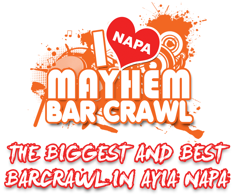 Mayhem bar Crawl Ayia Napa tickets