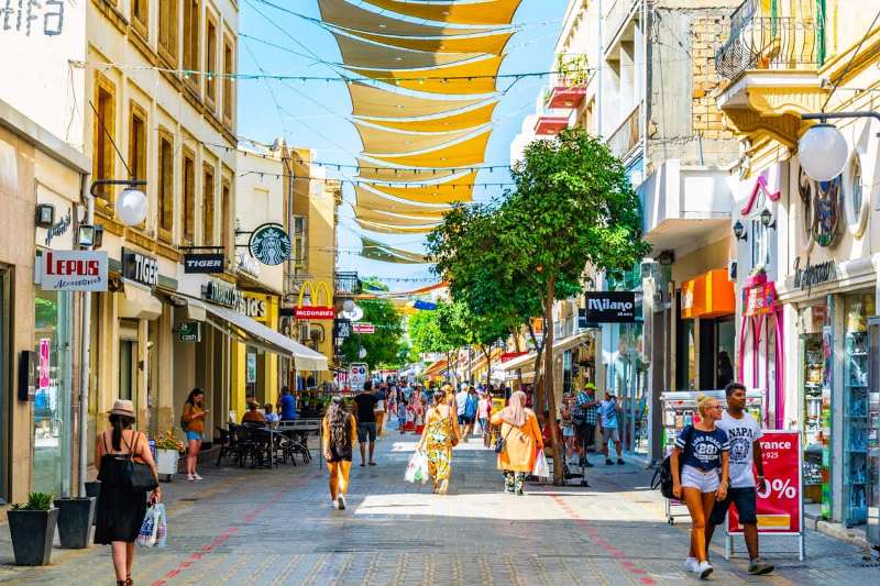 Nicosia city and shopping trip from Ayia Napa