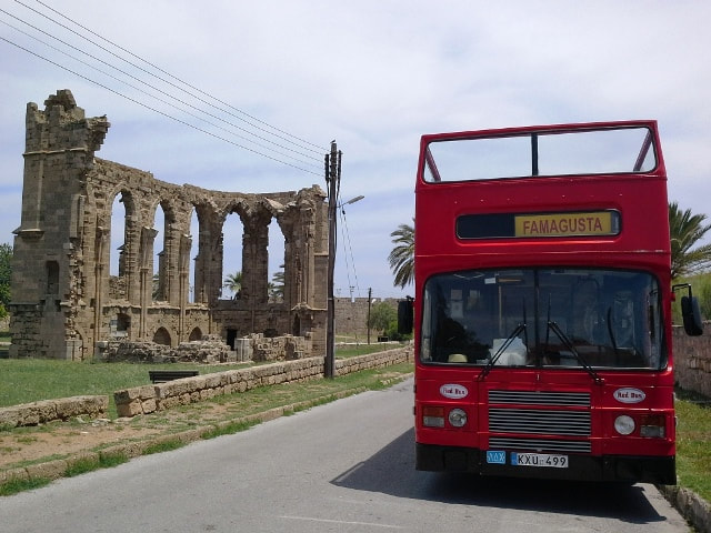 Open Top red Bus Tours Ayia Napa