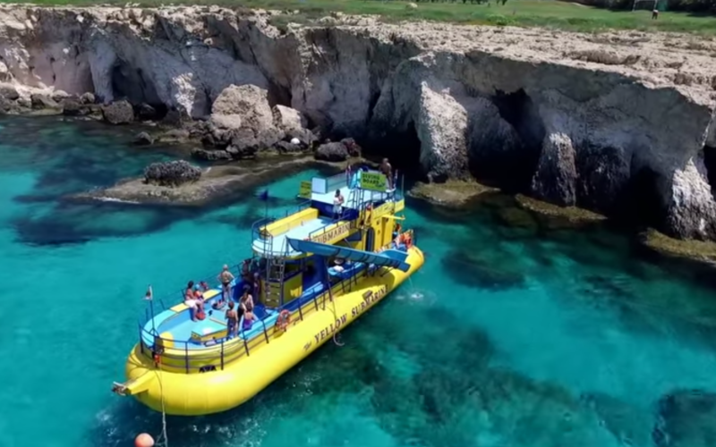 Yellow Submarine Boat trip from Ayia Napa