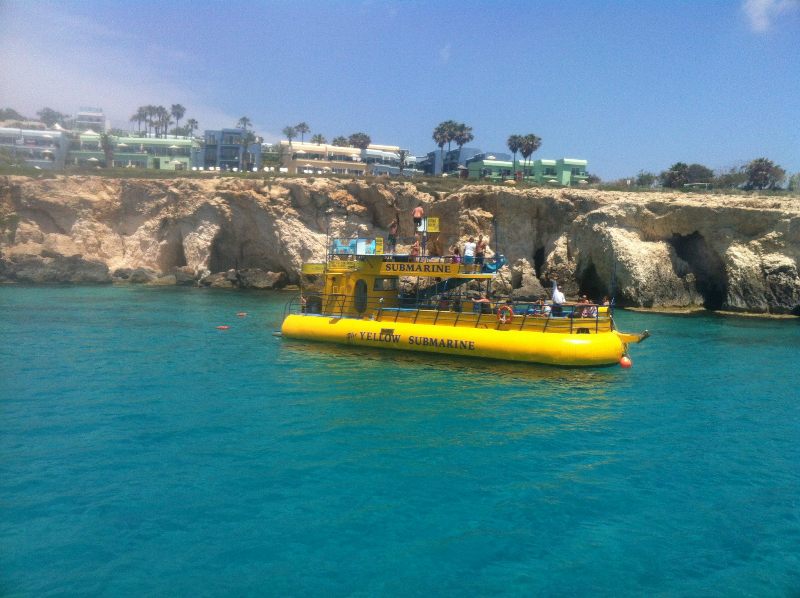 Yellow Submarine Boat trip Ayia Napa
